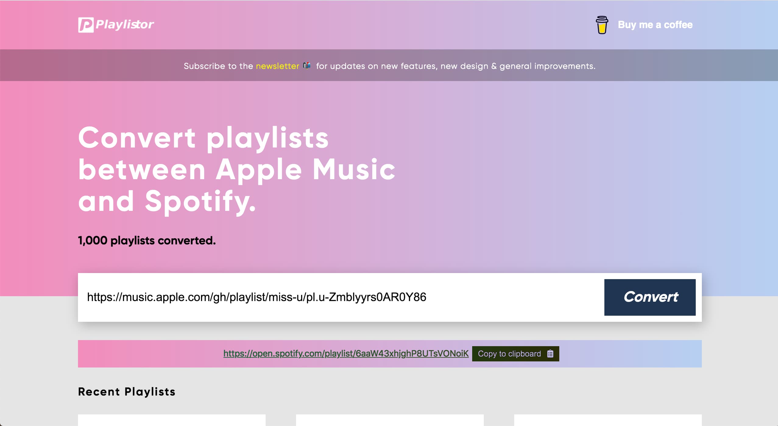 convert public spotify playlist to apple music